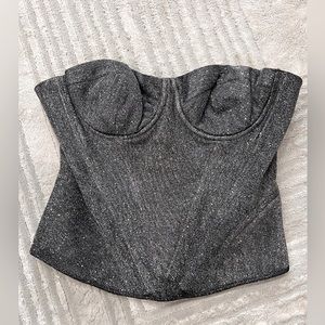 Sparkly corset top